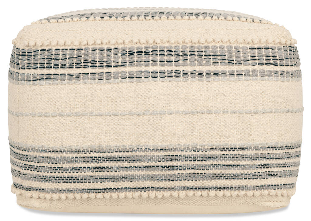 Nicolai Cotton Pouf Natural/Grey