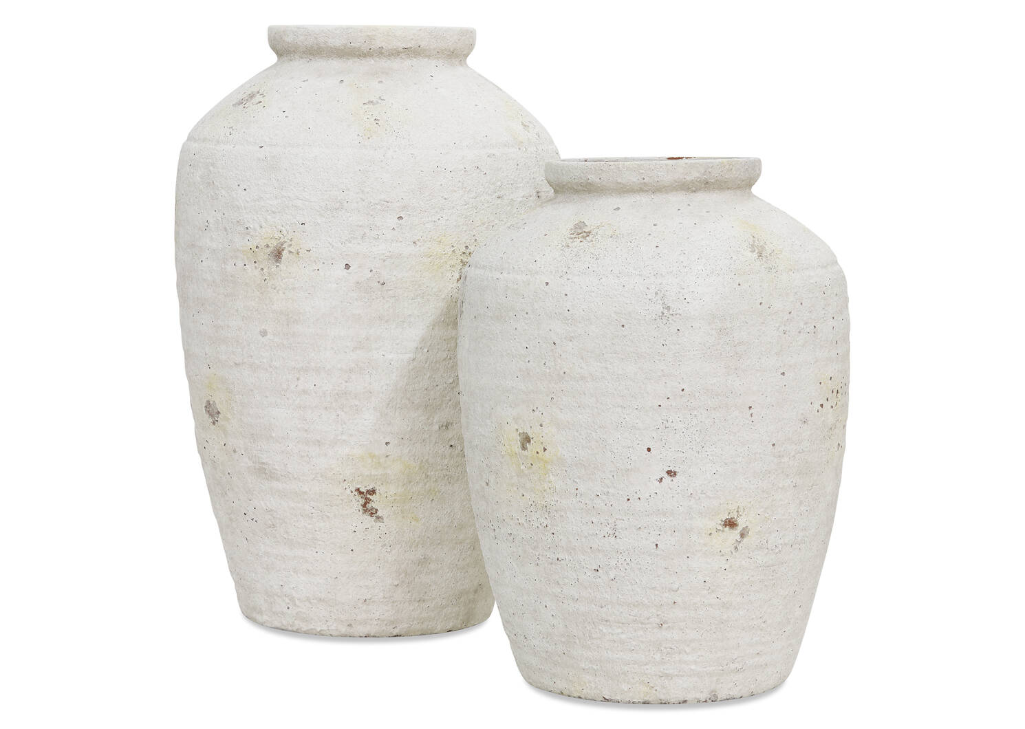 Petit vase Carmina blanc