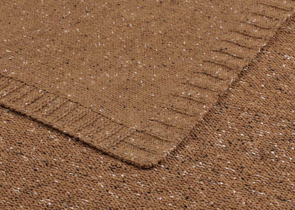 Shana Chenille Flecked Throw Caramel/Mu