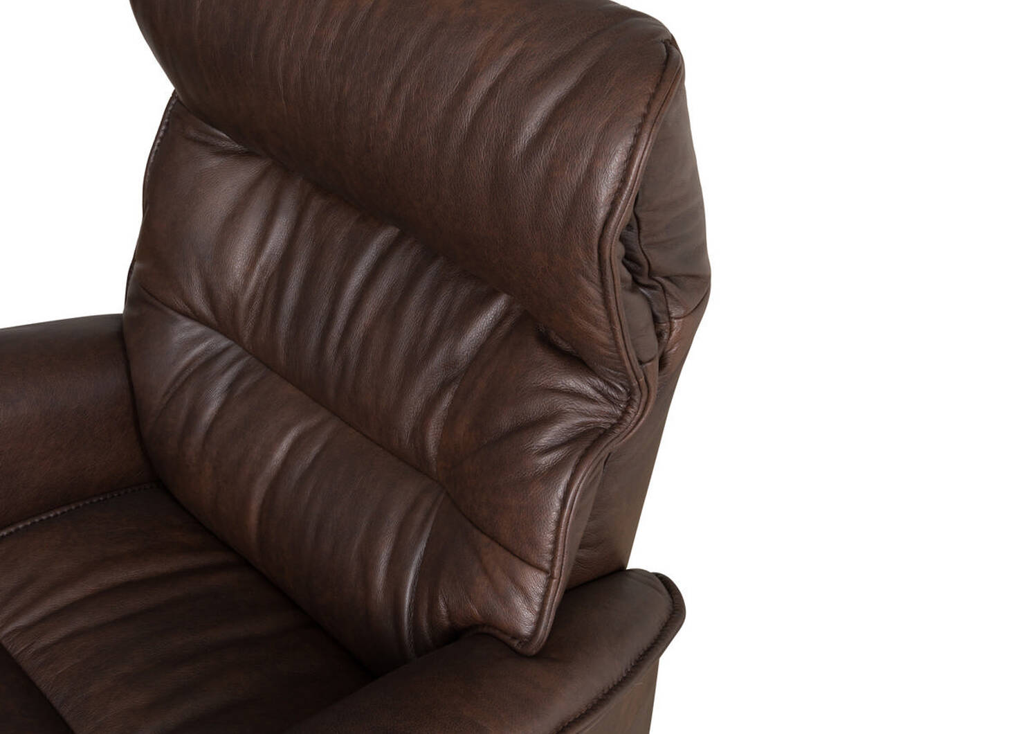 Paramount Leather Recliner -Sol Truffle