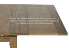 Carlisle Ext Dining Table -Charme Amber