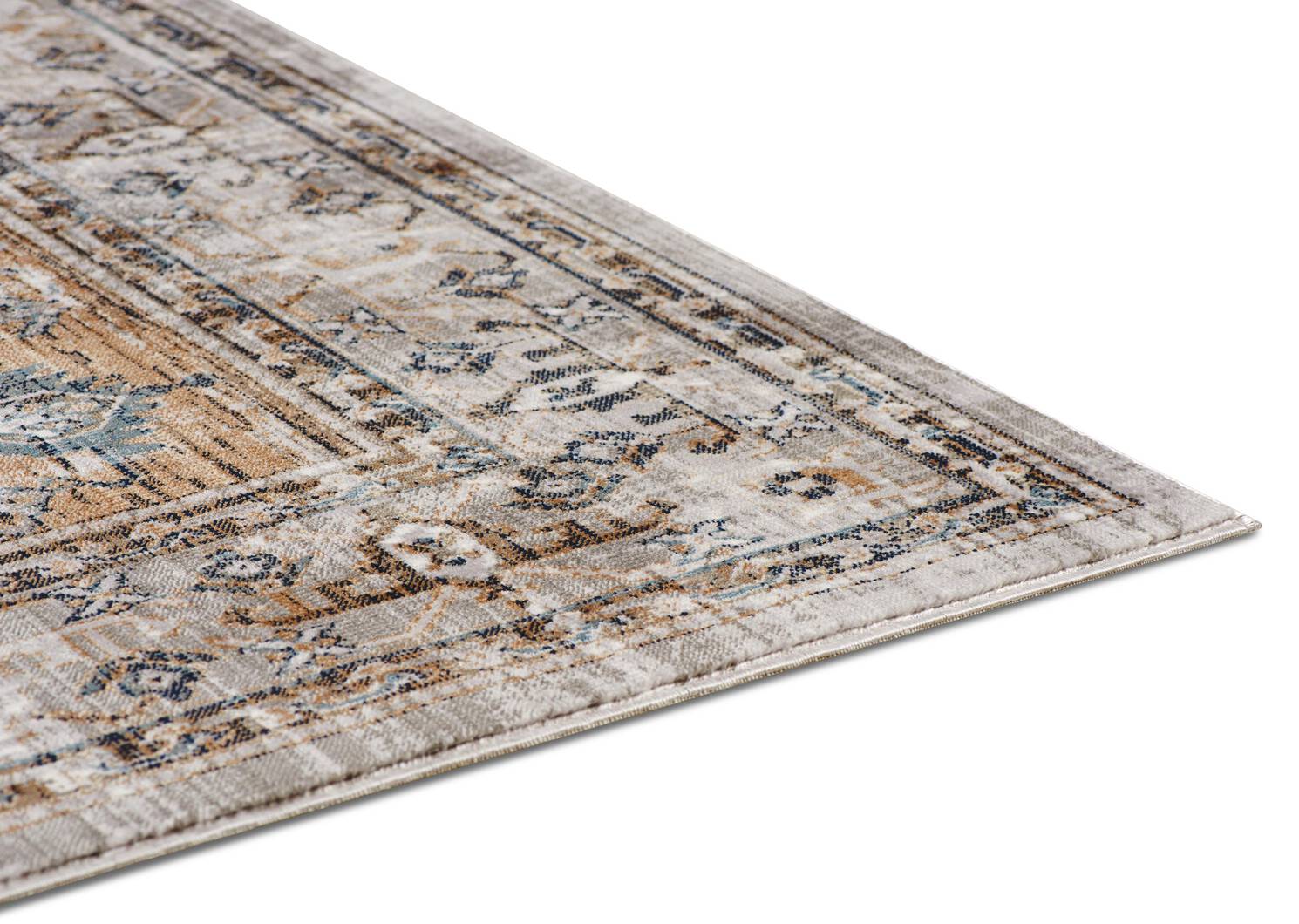 Yasmin Rugs - Umber/Blue