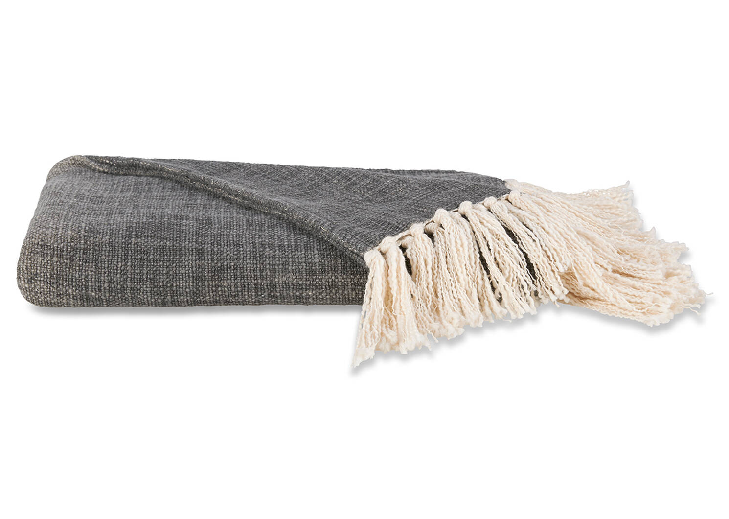 Zamora Ombre Throw Grey