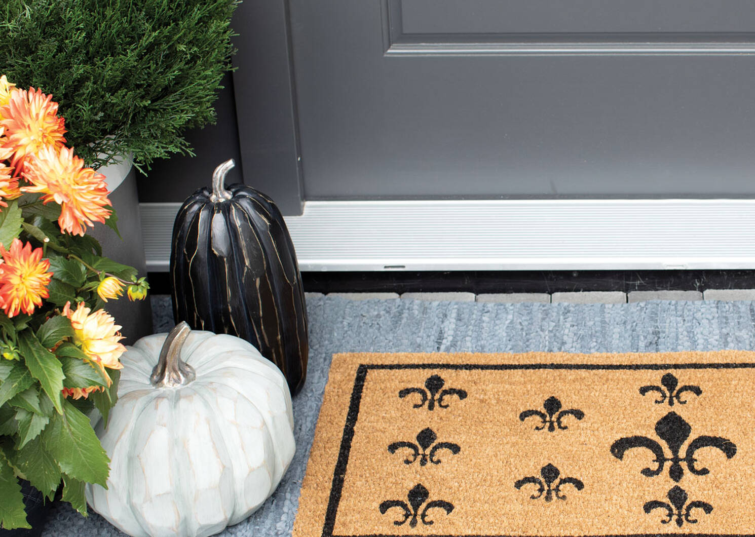 Fleur de Lis Doormat