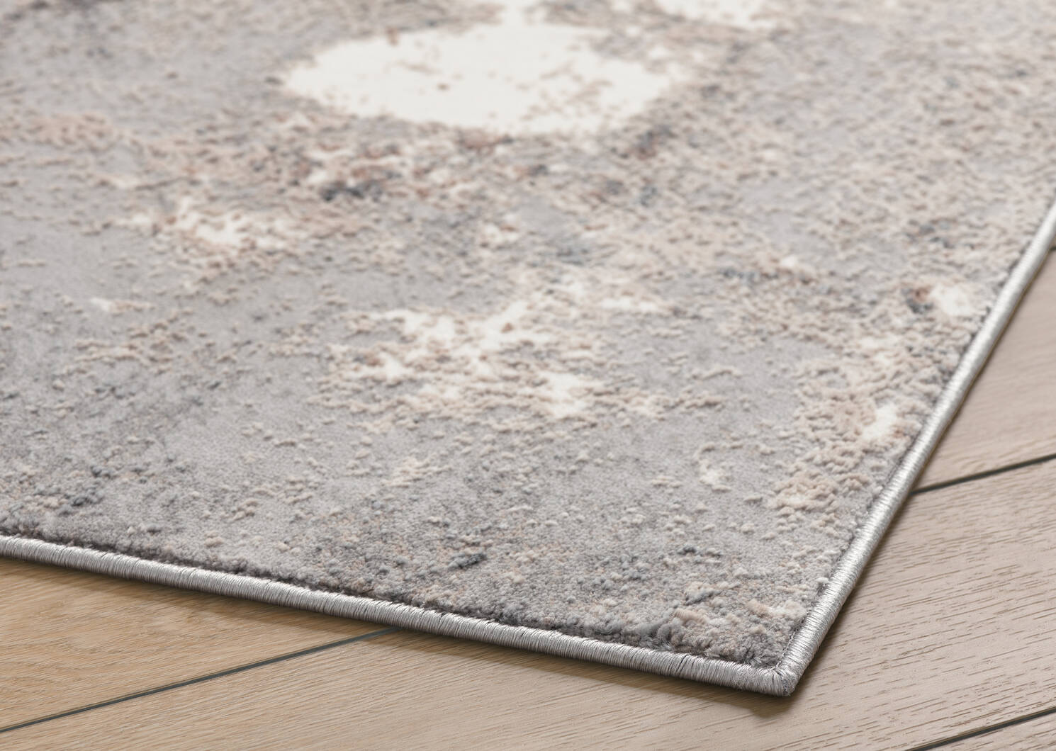 Nelson Rug 110x144 Light Grey/Multi