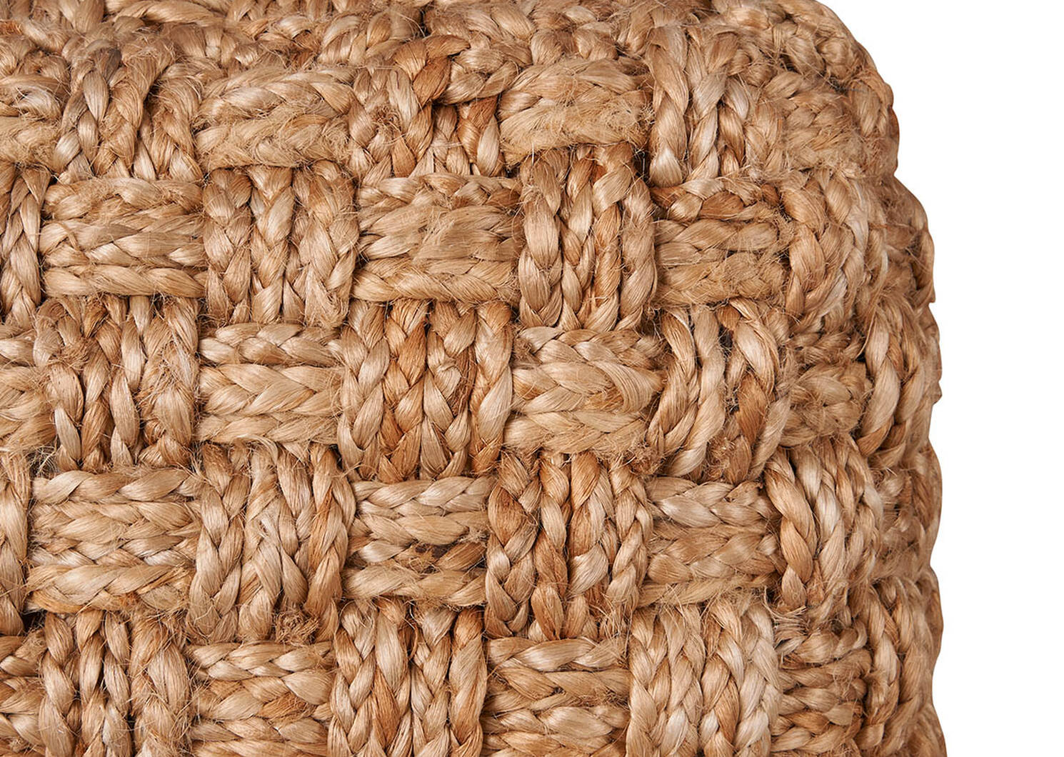 Pouf Acosta en jute