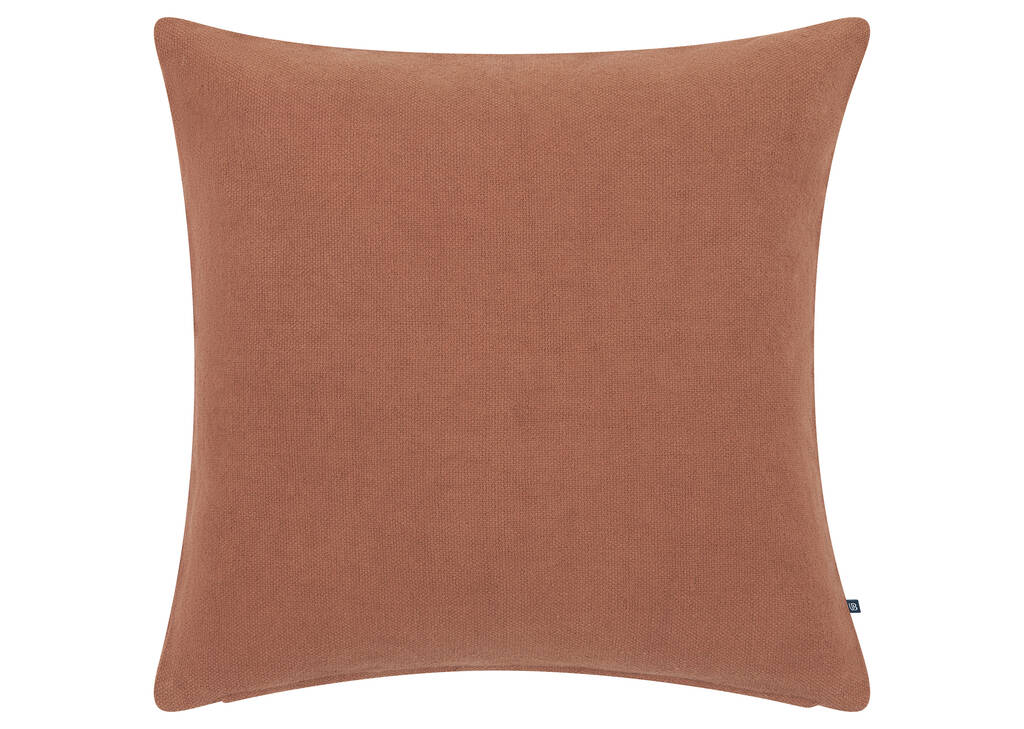 Lucia Cotton Pillow 20x20 Rust