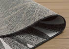 Makaha Outdoor Rug 79x115 Black/Grey