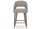 Tabouret Jerusha -Gower terre/caroube