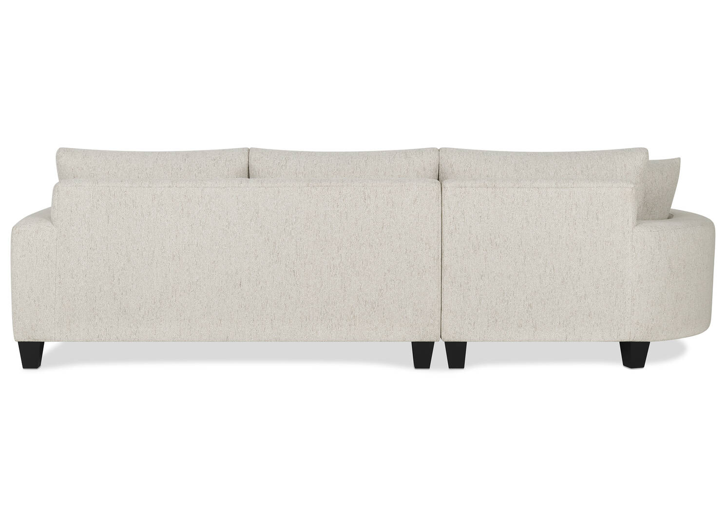 Bronx Round Chaise LCF -Fairfax Oyster