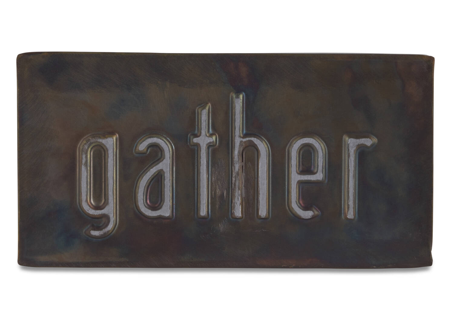 Gather Block Dark Bronze