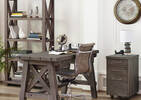 Ironside Display Shelf -Rustic Grey