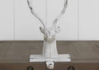 Rolf Stag Stocking Holder White