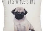 It's A Pug's Life Toss 20x20