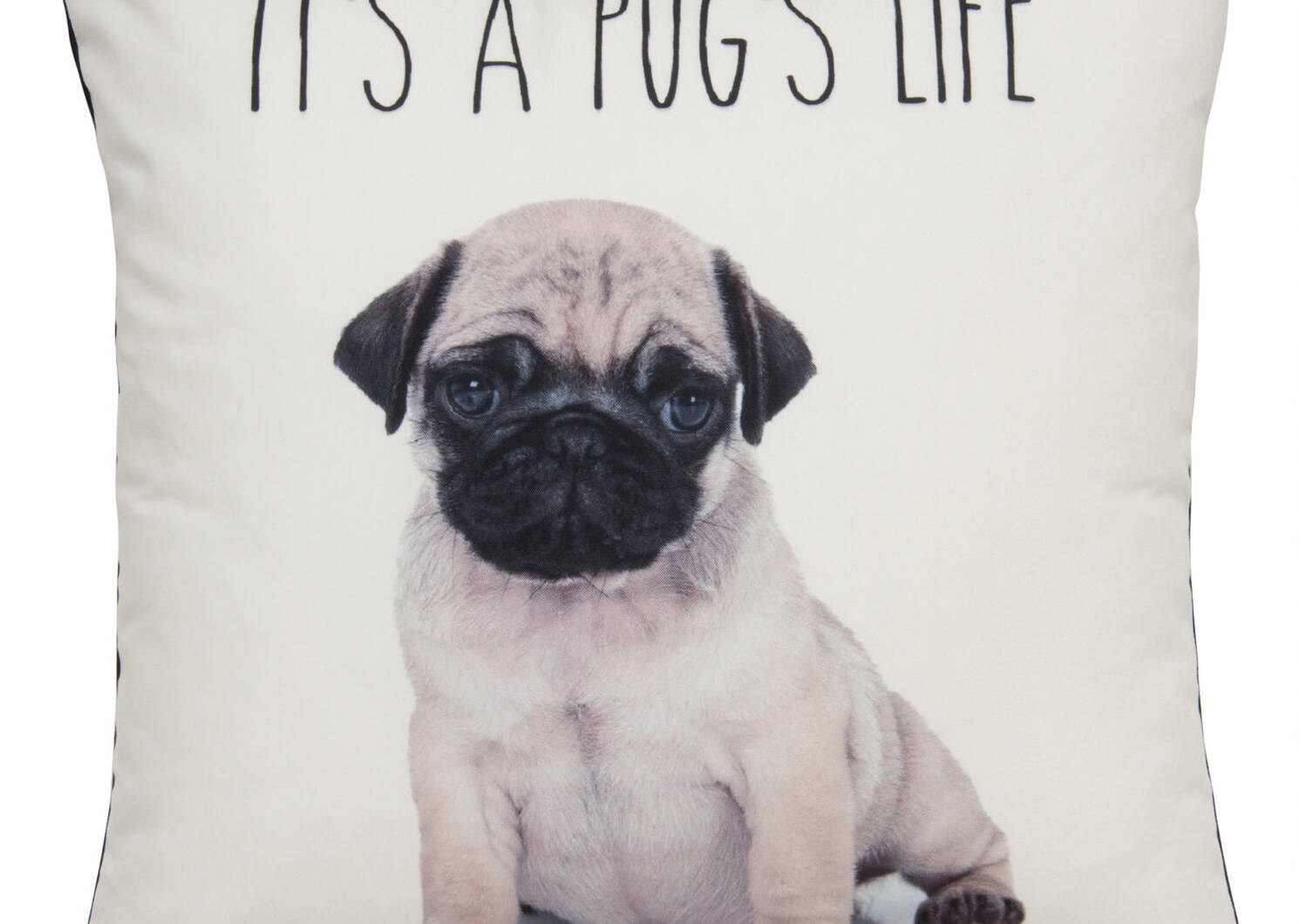 It's A Pug's Life Toss 20x20