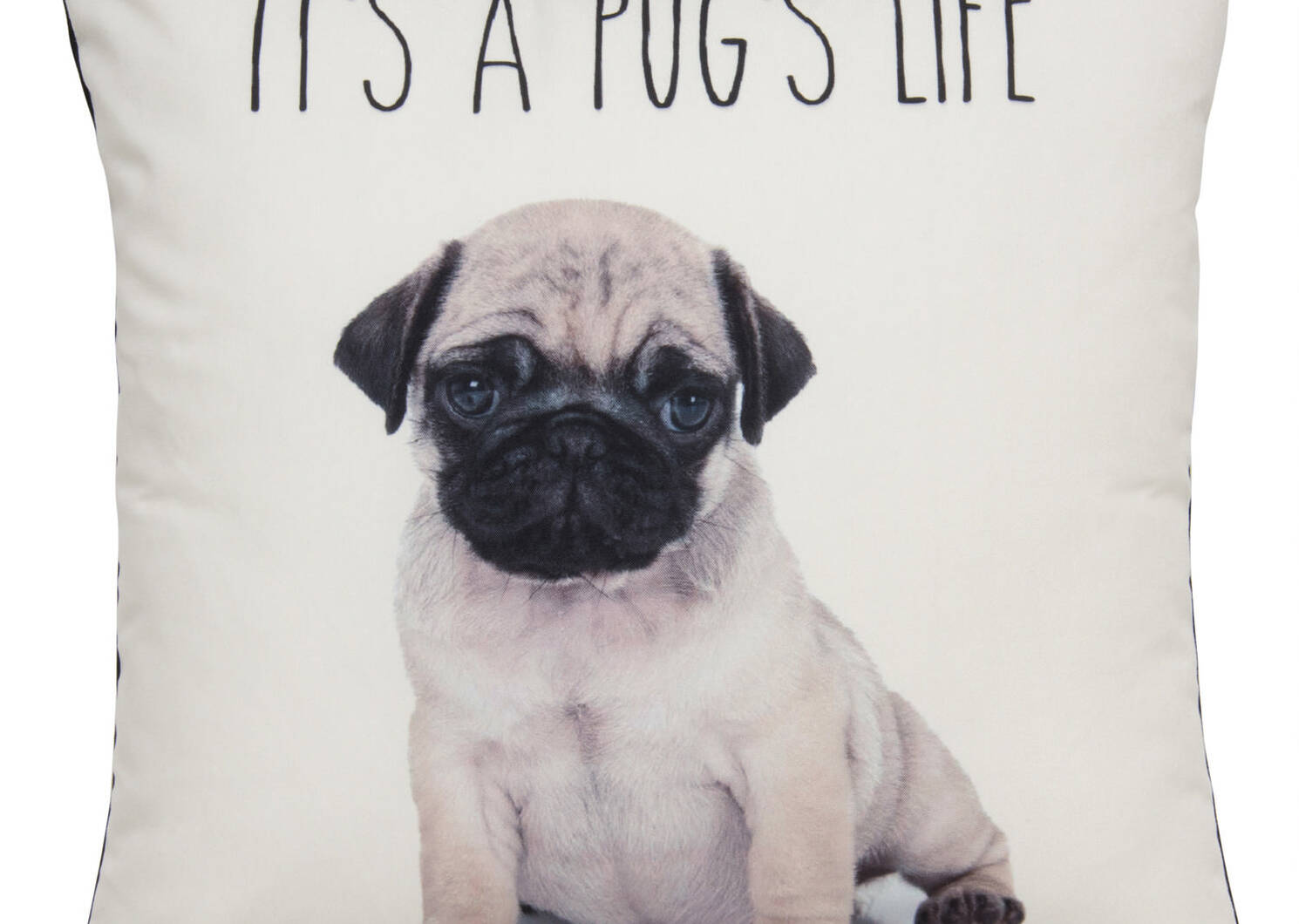 Coussin It's A Pug's Life 20x20