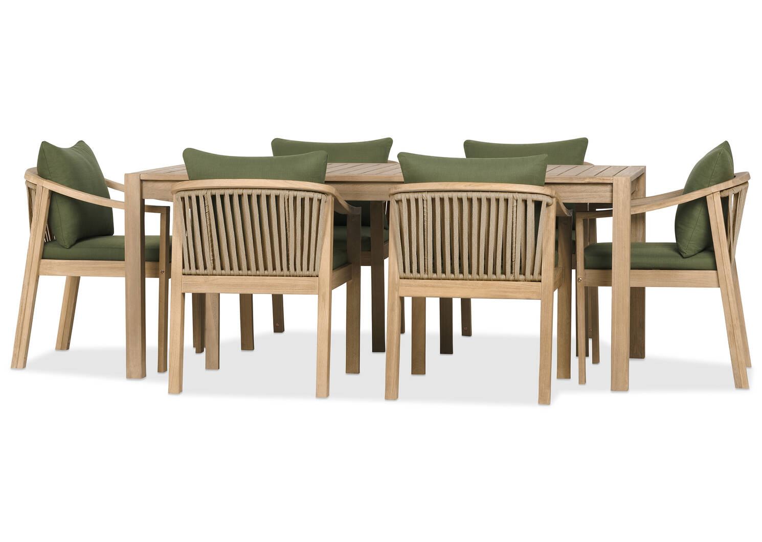 Tulum Outdoor Dining Table -Natural