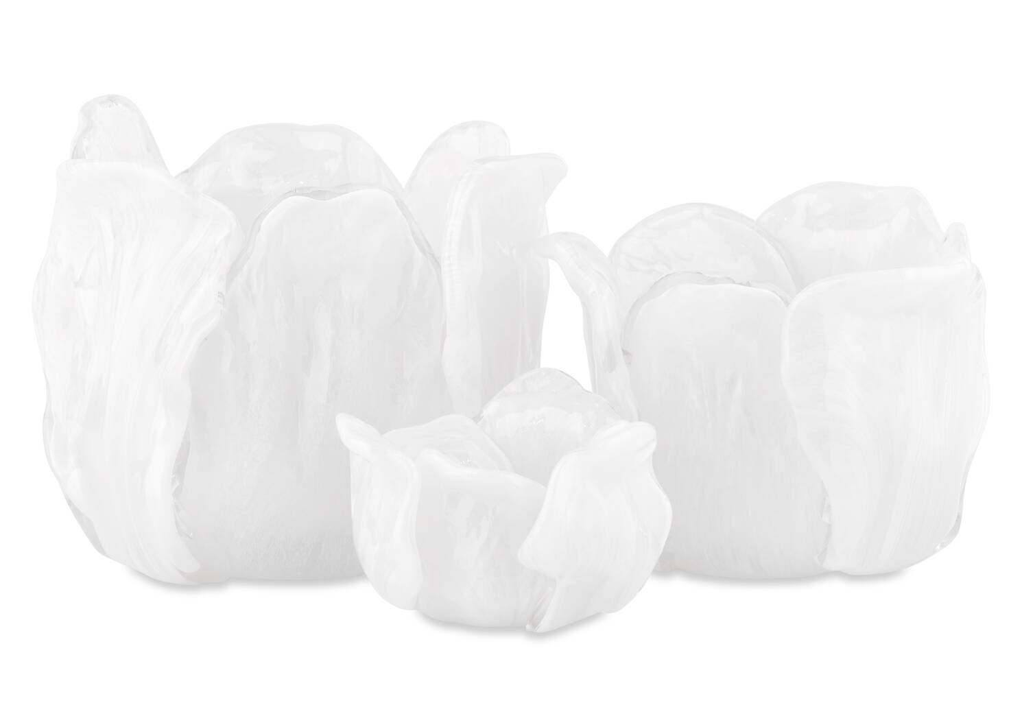 Nya Candle Holder Medium White