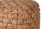 Acosta Jute Pouf