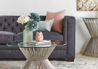 Carlisle Coffee Table -Glass