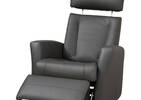 Fauteuil inc. cuir Belvedere -Tre grap.
