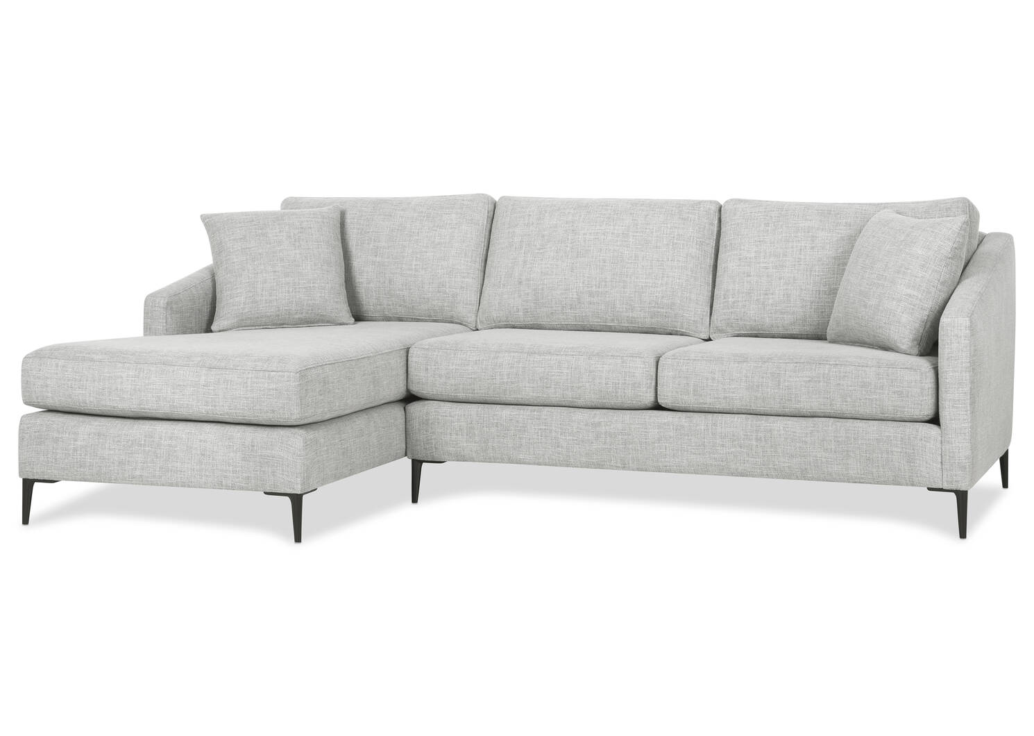 Hensley Sofa Chaise -Wish Silverdus, LCF