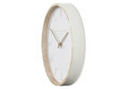 Calder Wall Clock White