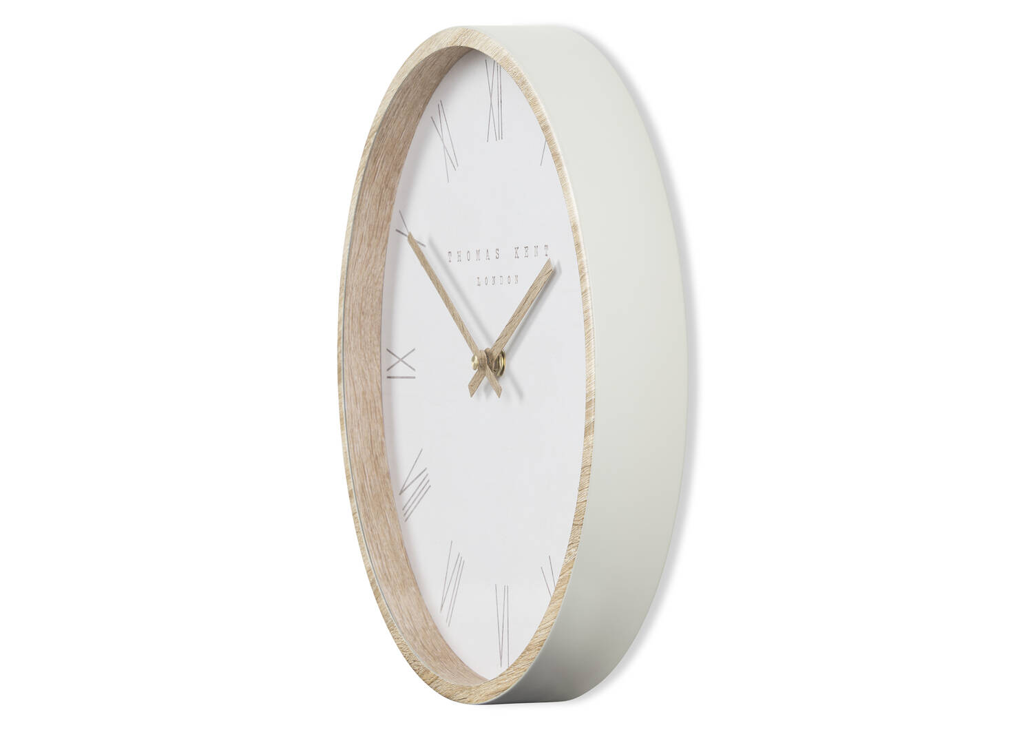 Calder Wall Clock White