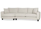 Bronx Round Chaise LCF -Fairfax Oyster