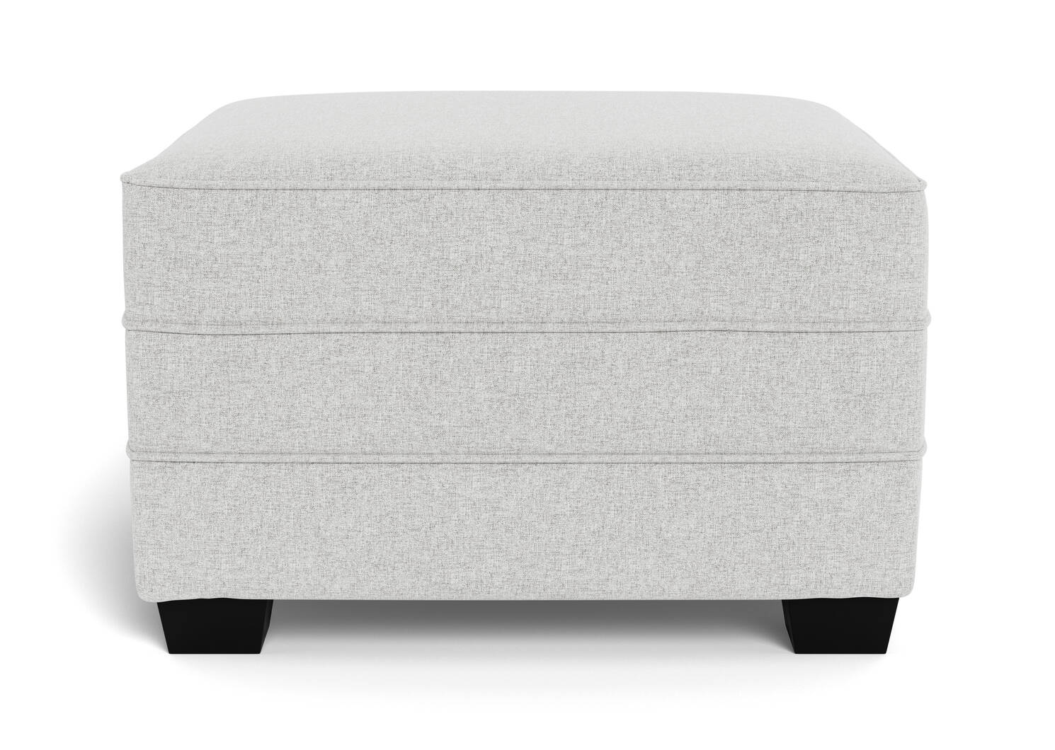Azure Custom Ottoman 28x24”