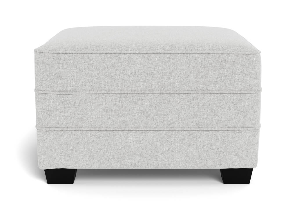 Azure Custom Ottoman 28x24”