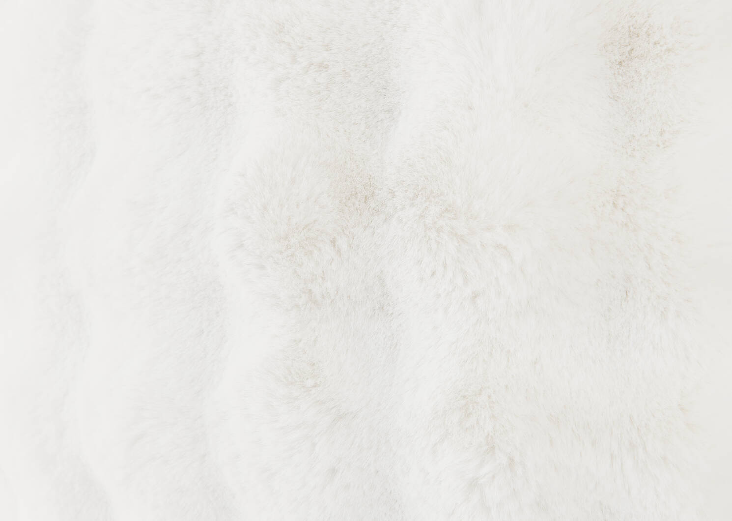 Zoey Faux Fur Pillow 20x20 White | Urban Barn