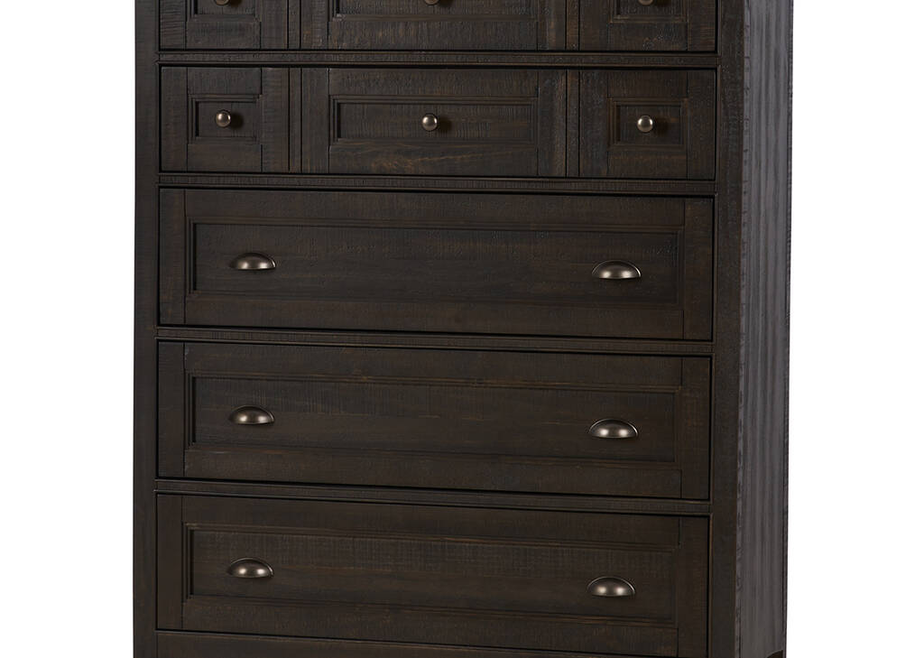 Commode 5 tiroirs Parker -Héron charbon