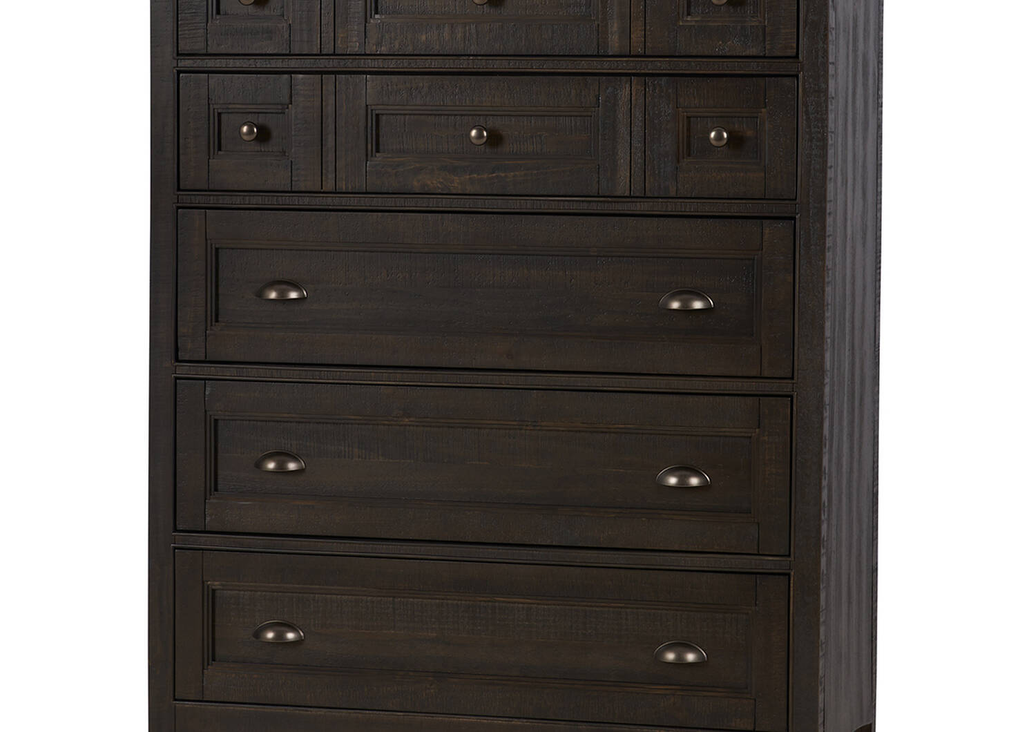 Parker 5 Drawer Chest -Heron Coal