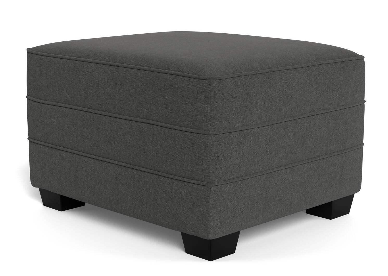 Azure Custom Ottoman 28x24”