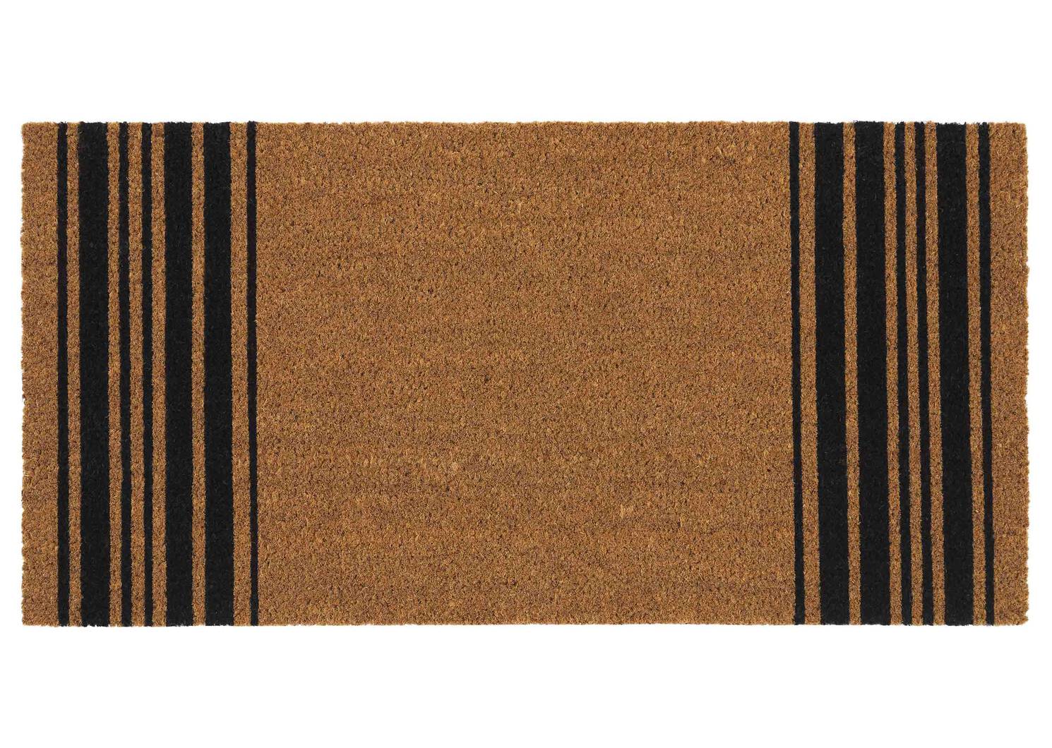 French Stripe Doormat Natural