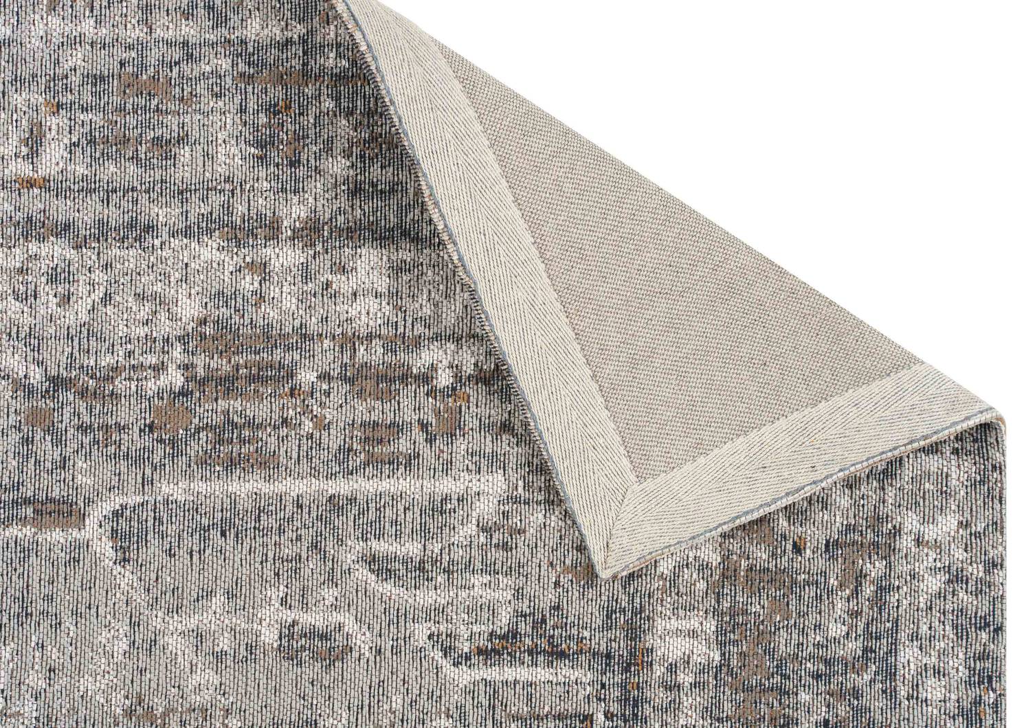 Curio Rug - Grey/Gold