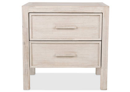 Callahan Nightstand -Finn Parchment