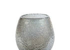 Petit vase Tayla argenté