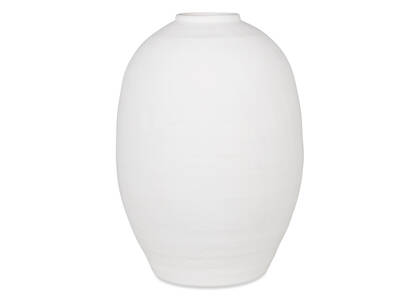 Grand vase Daleyza blanc