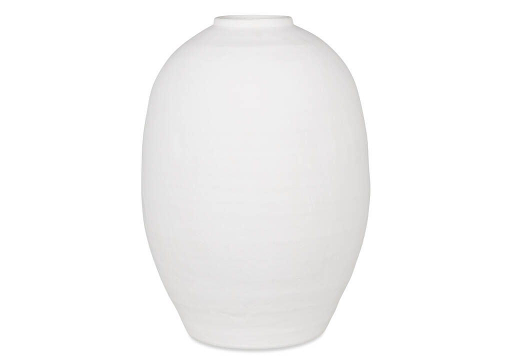Grand vase Daleyza blanc