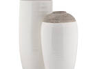 Janis Vase Small White