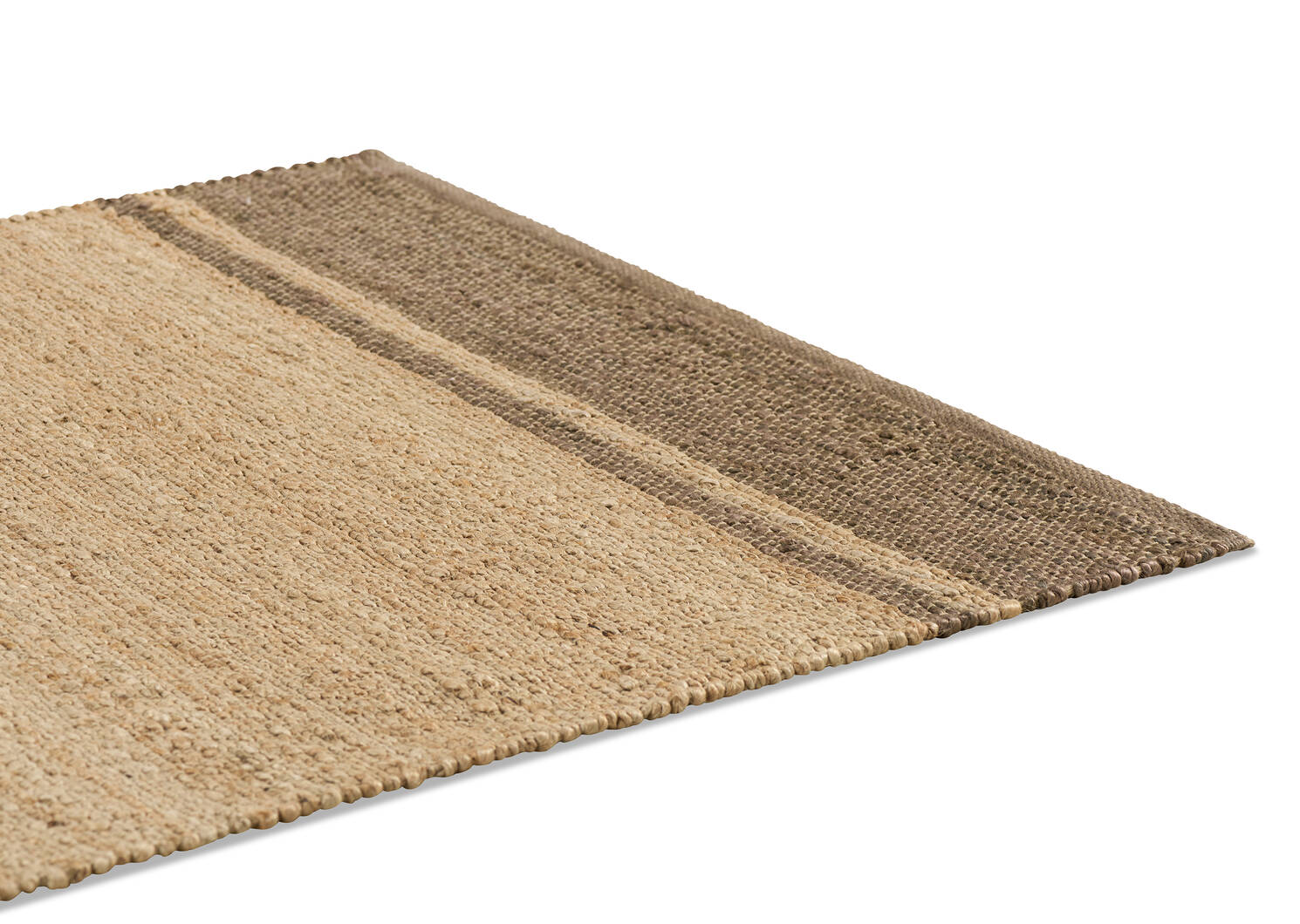 Connery Cotton Accent Rug 36x60 Nat/B