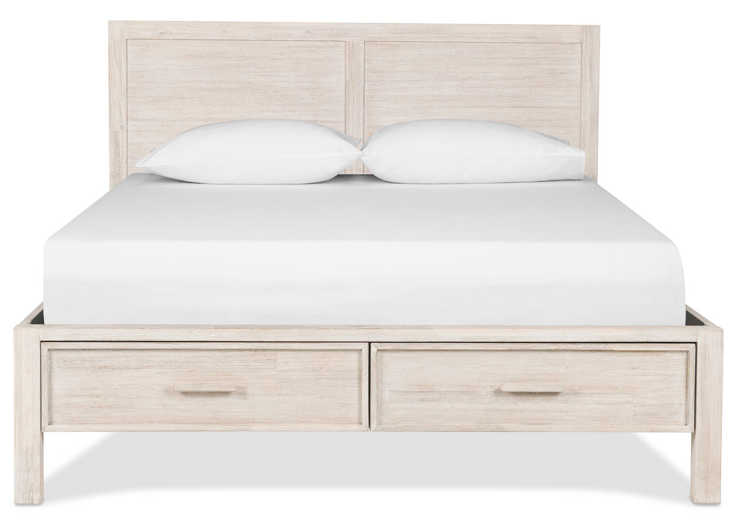 Callahan Bed -Finn Parchment, QUEEN