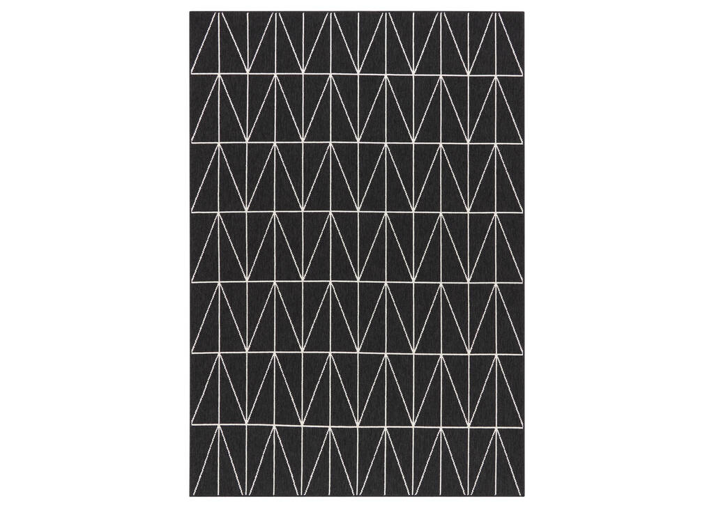 Matira Rug - Tile Black/Ivory