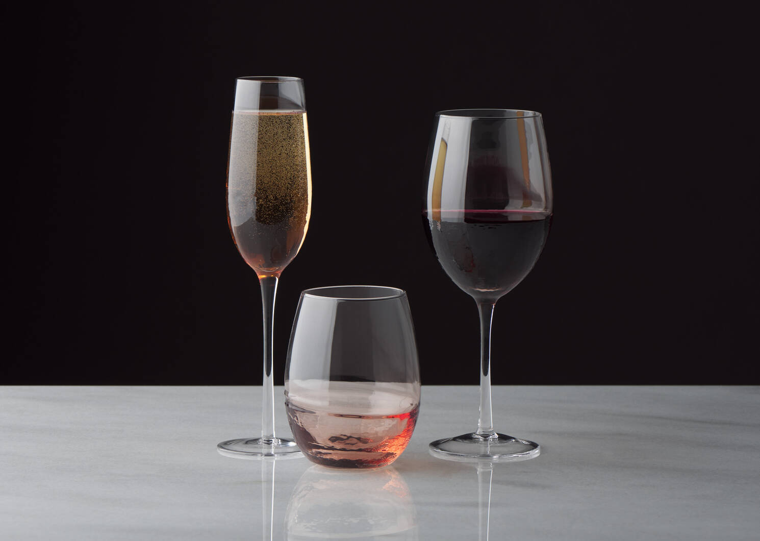 Niva Champagne Flute Terracotta