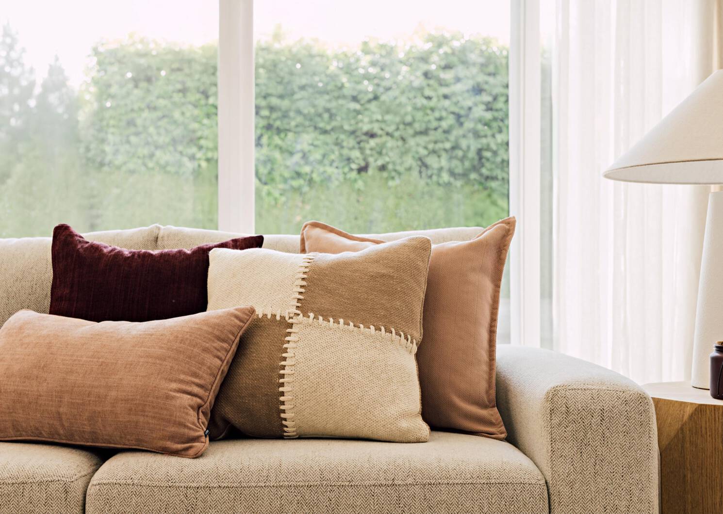Greenwich Pillow 20x20 Natural/Sand