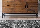 Azusa Rug - Black/Grey/Sand