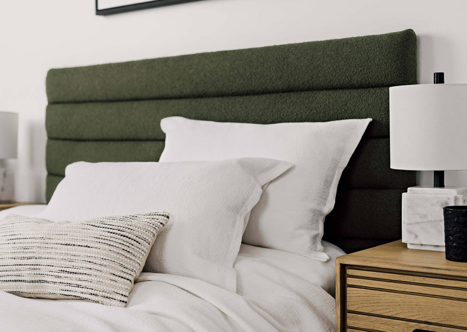Remy Cotton Duvet Set Queen White