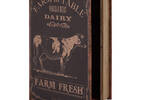 Grande boîte-livre Farm Fresh noire